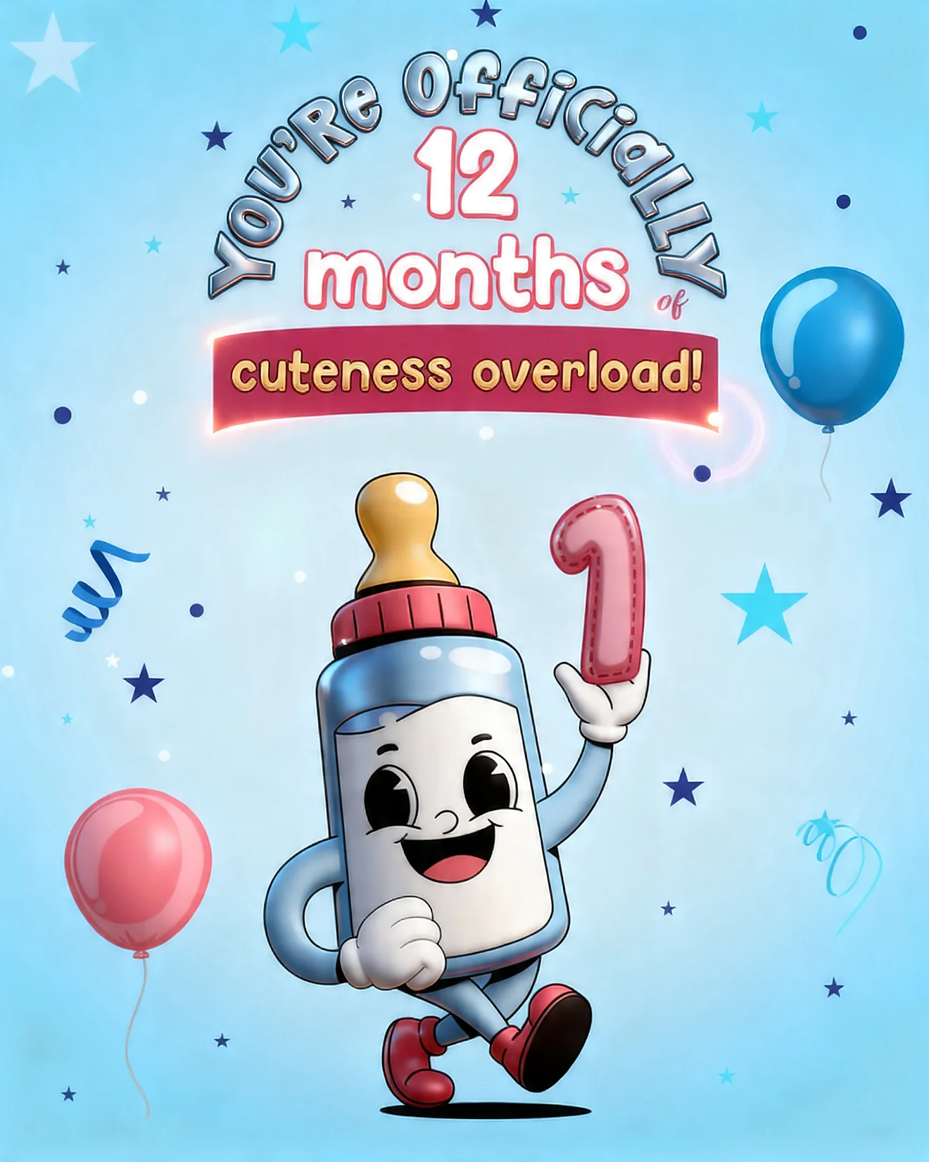 Twelve Months Cute