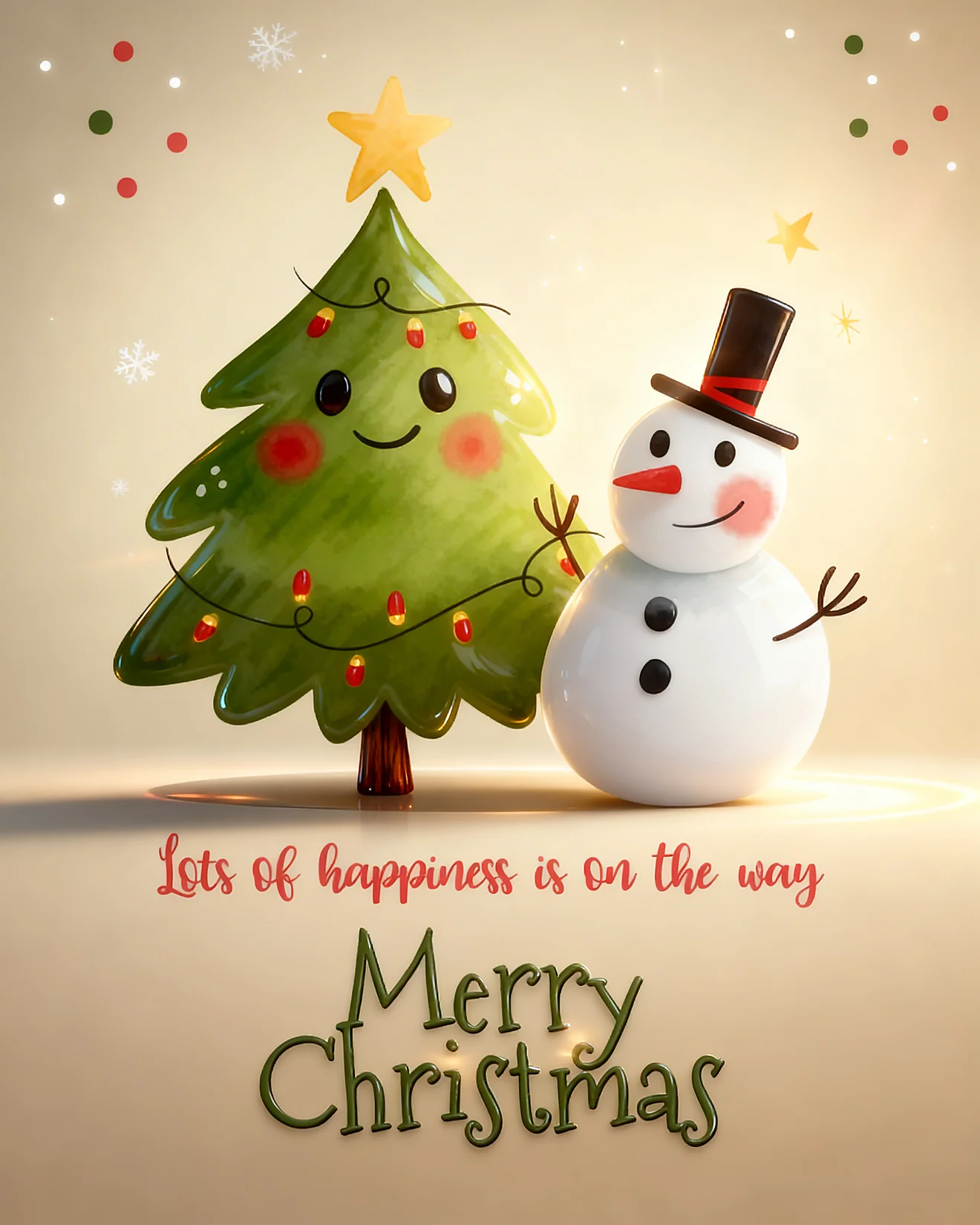 Snowy Season Smiles virtual Christmas card