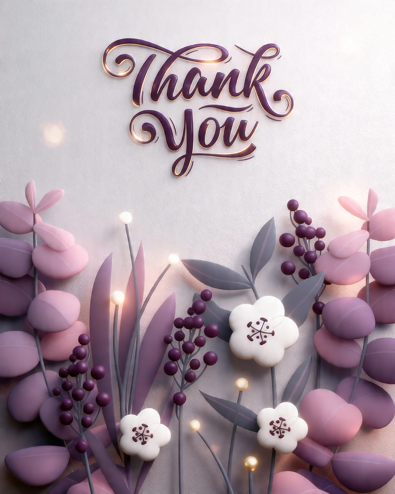 Purple Floral Appreciation