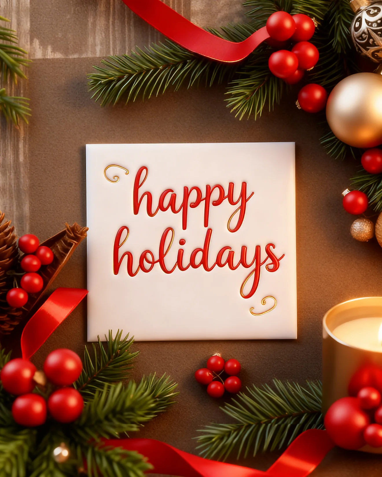 Festive Holiday Wishes