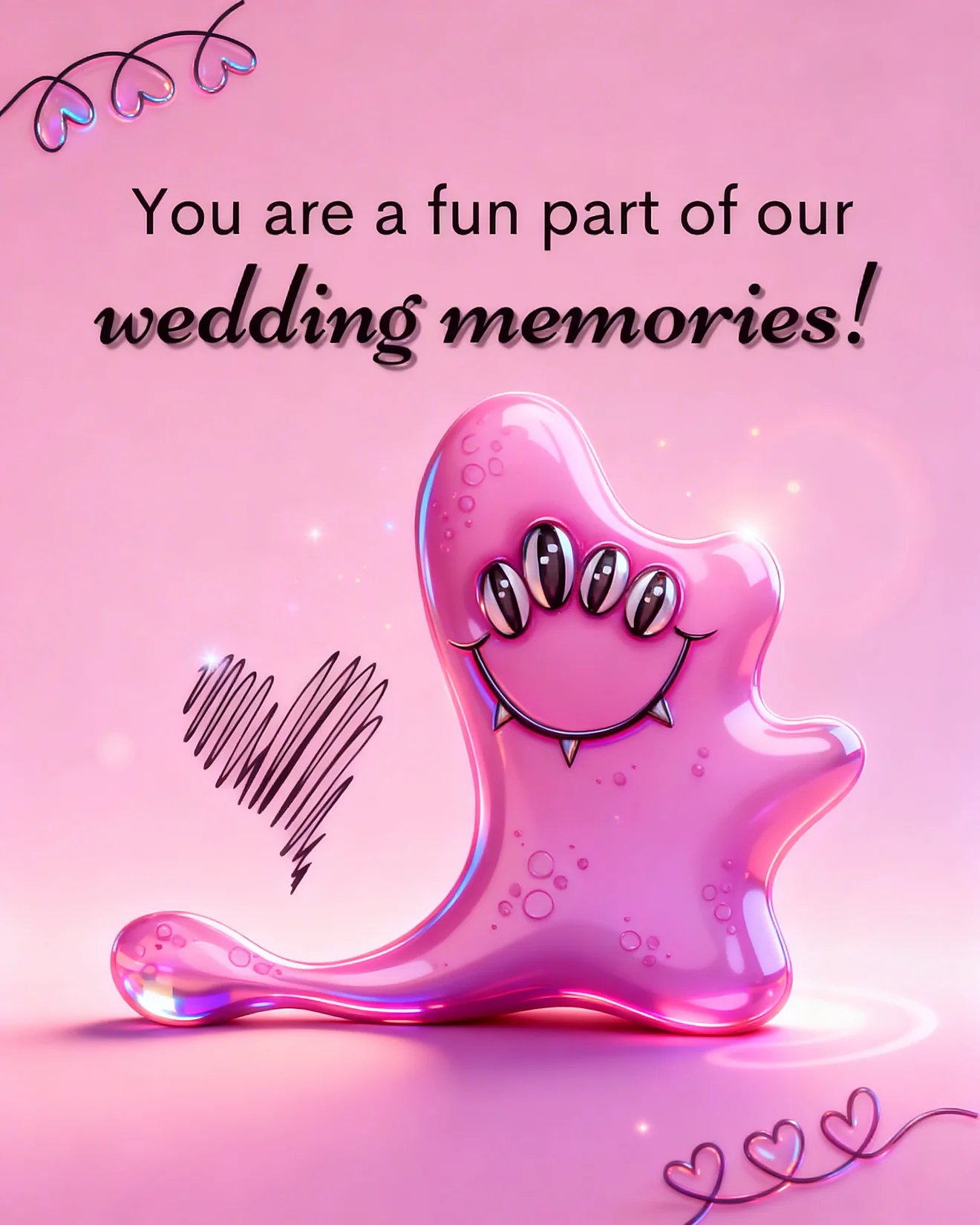 Playful Wedding Gratitude
