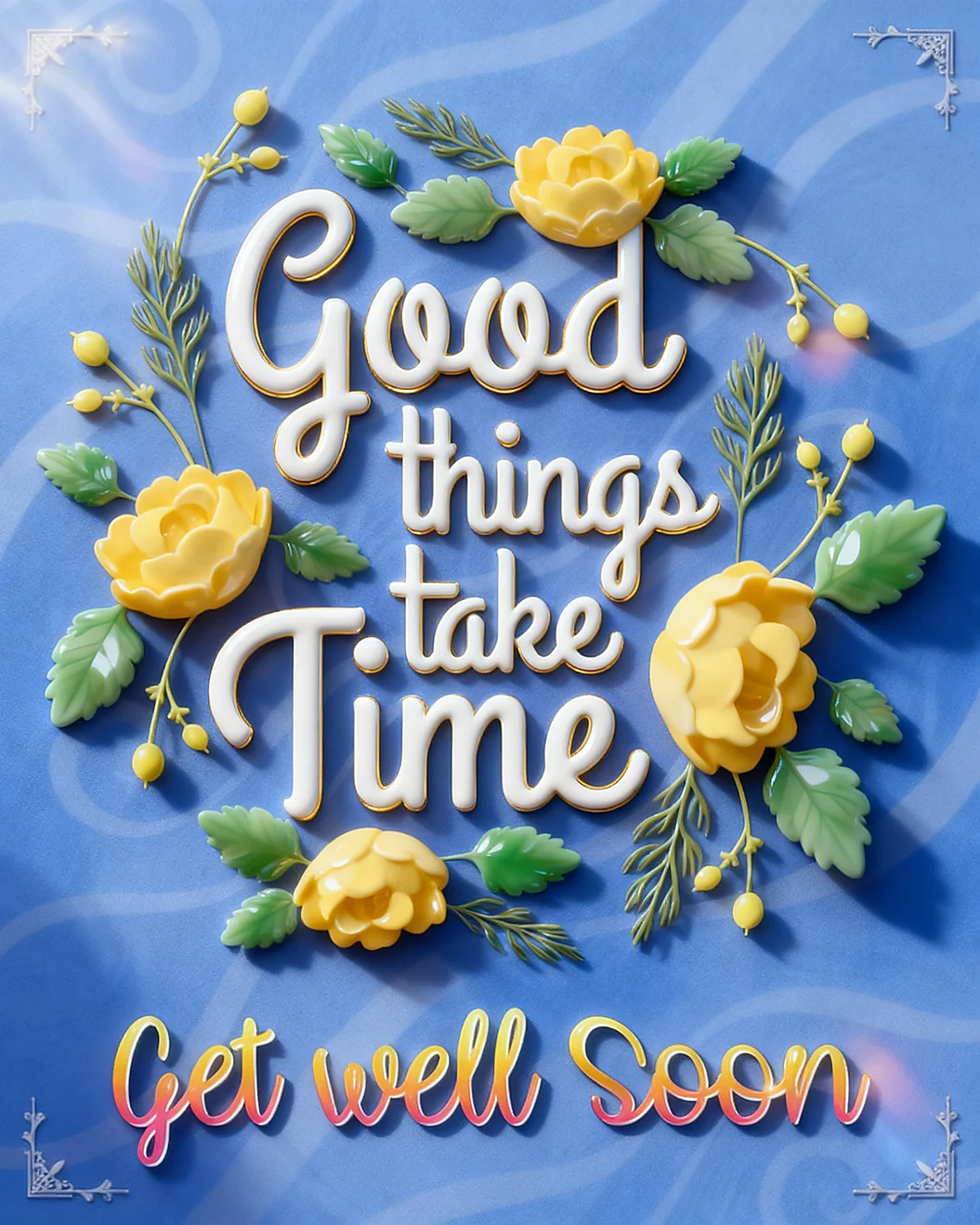 Warm Recovery Wishes virtual Get Well Soon card