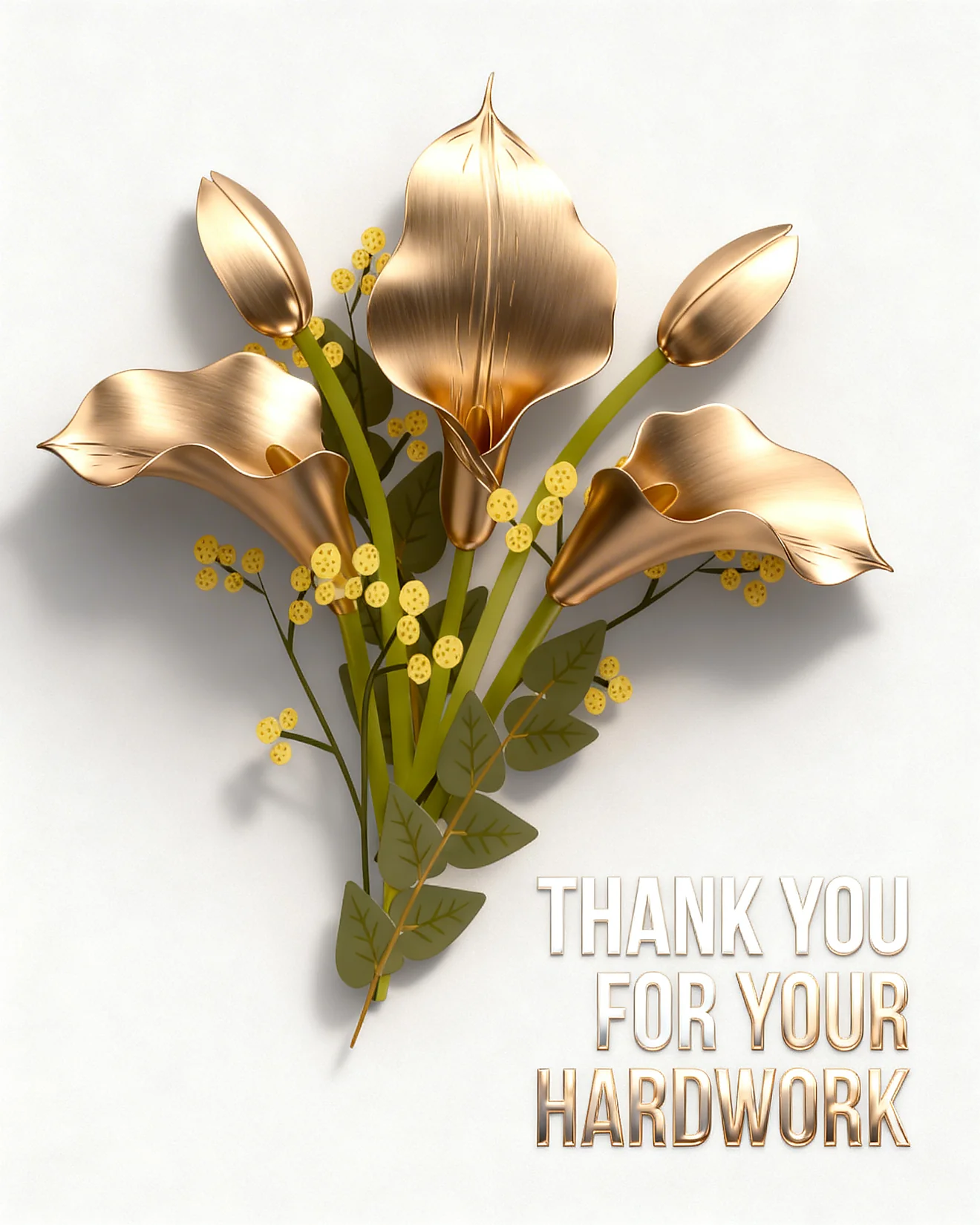 Pure Professional Gratitude virtual Employee Appreciation card