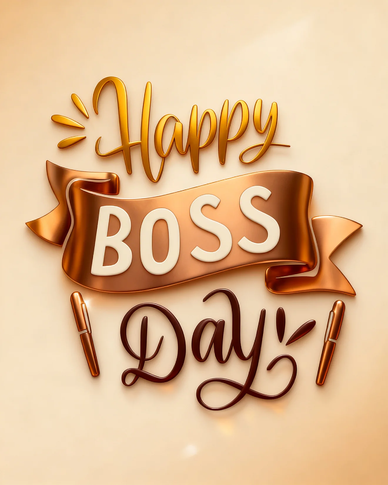 Leading With Excellence virtual Boss Day card