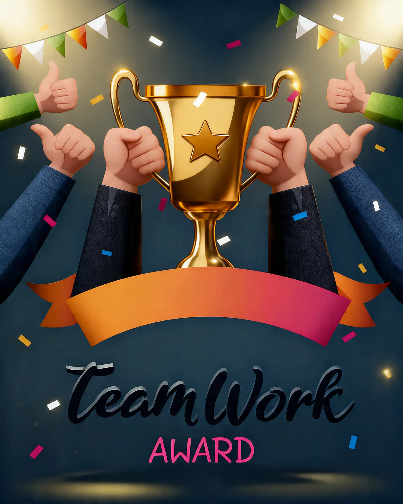 Top Tier Excellence virtual Employee Awards card
