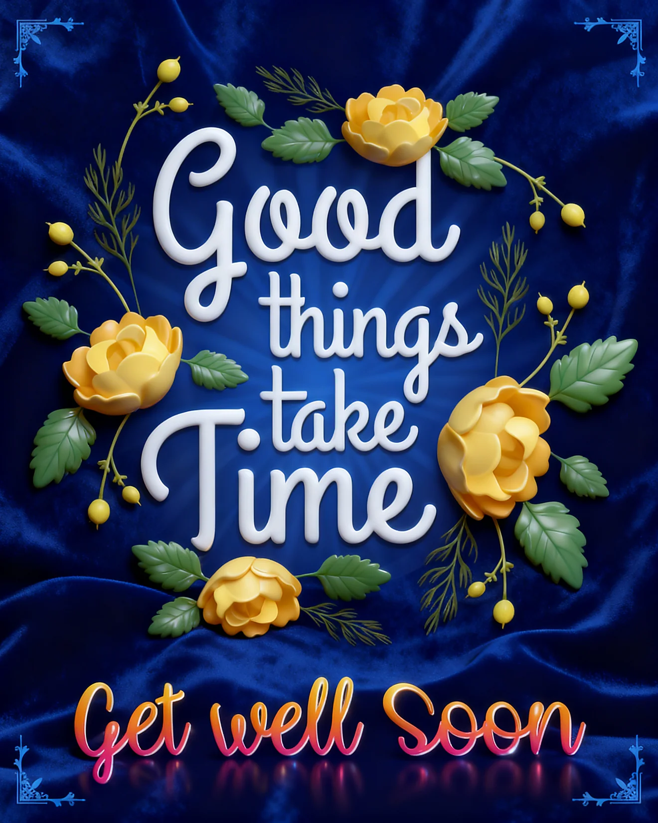 Patient Healing Journey virtual Get Well Soon card