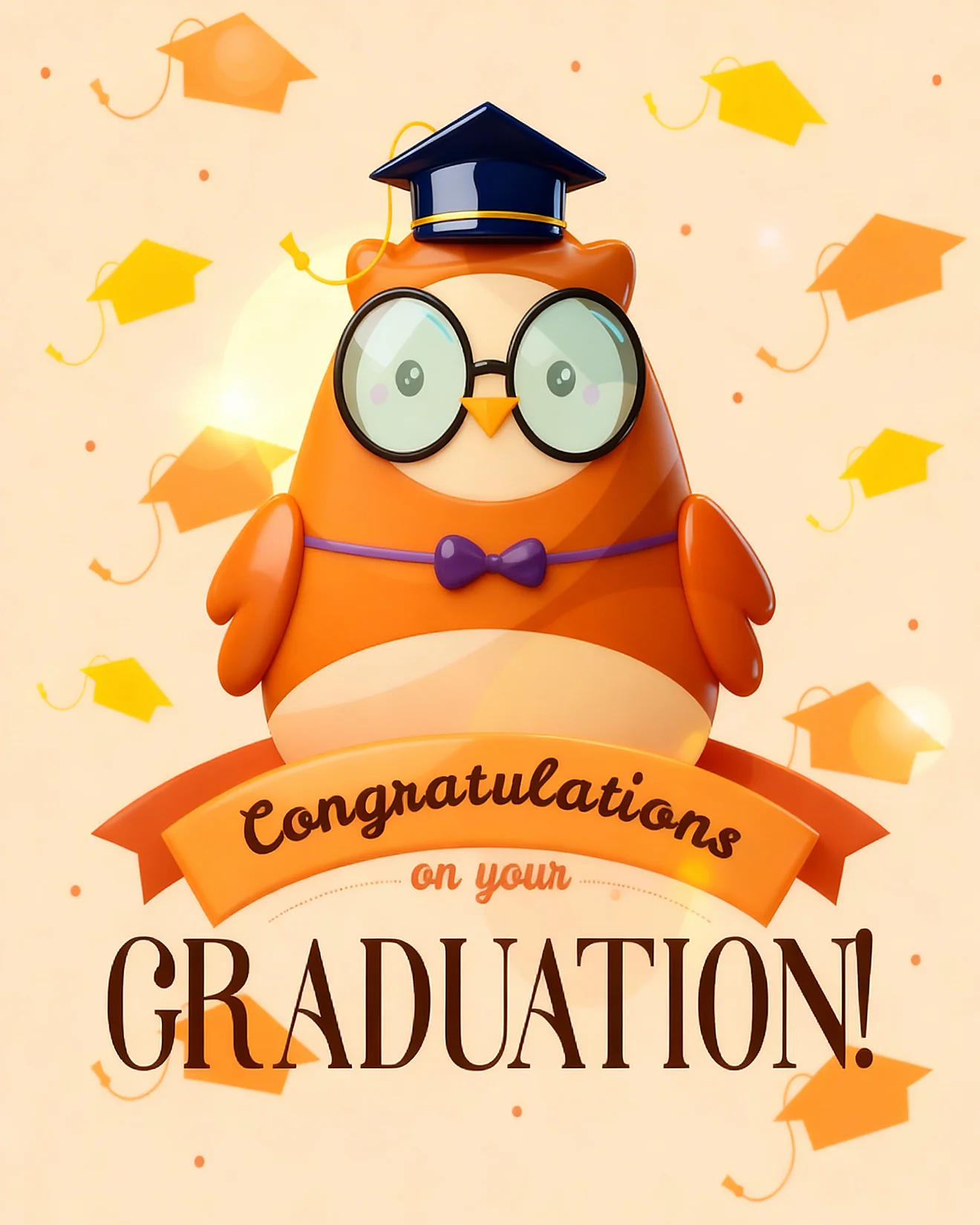 Reaching New Heights virtual Graduation Congratulations card