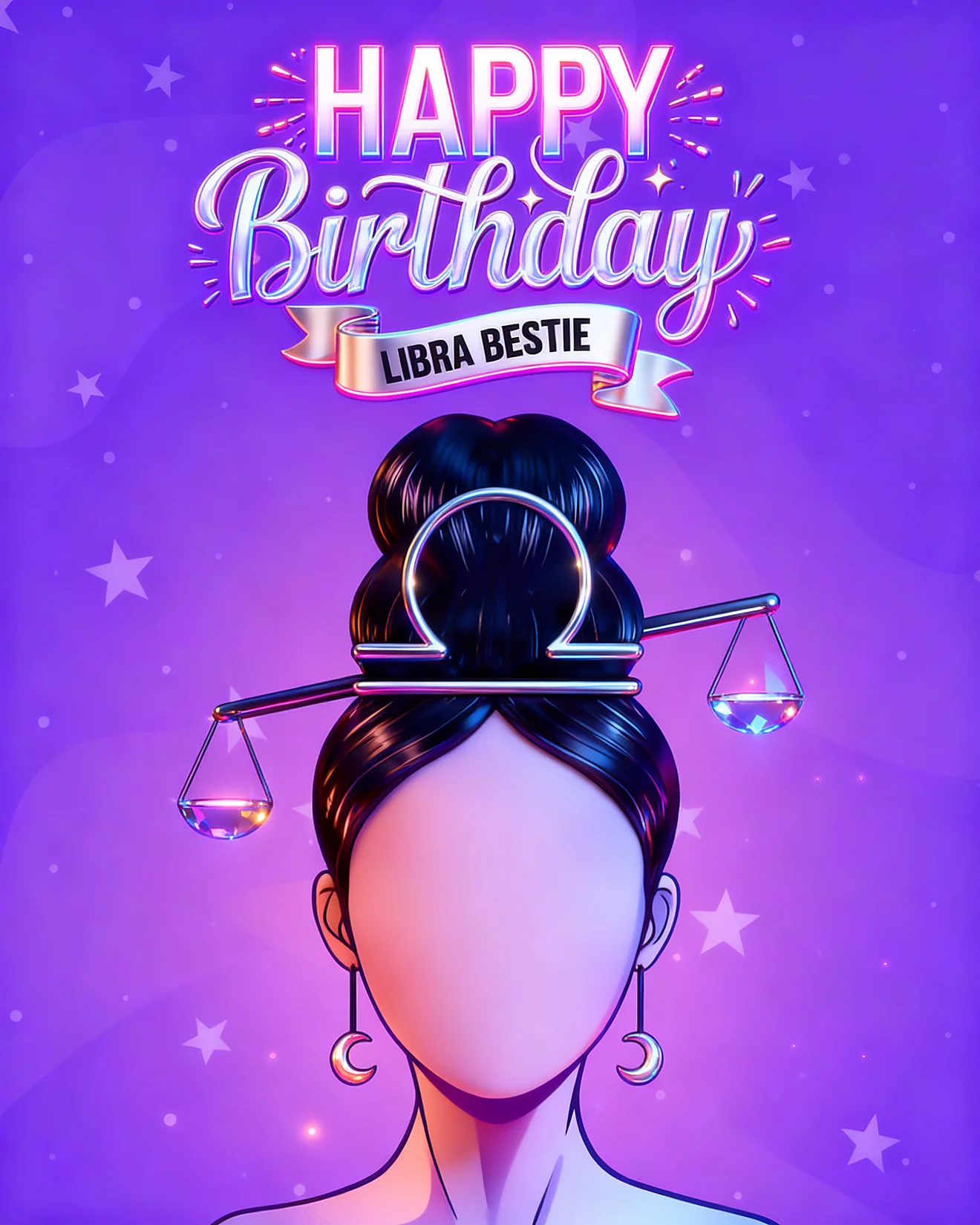 Elegant Bestie Wishes