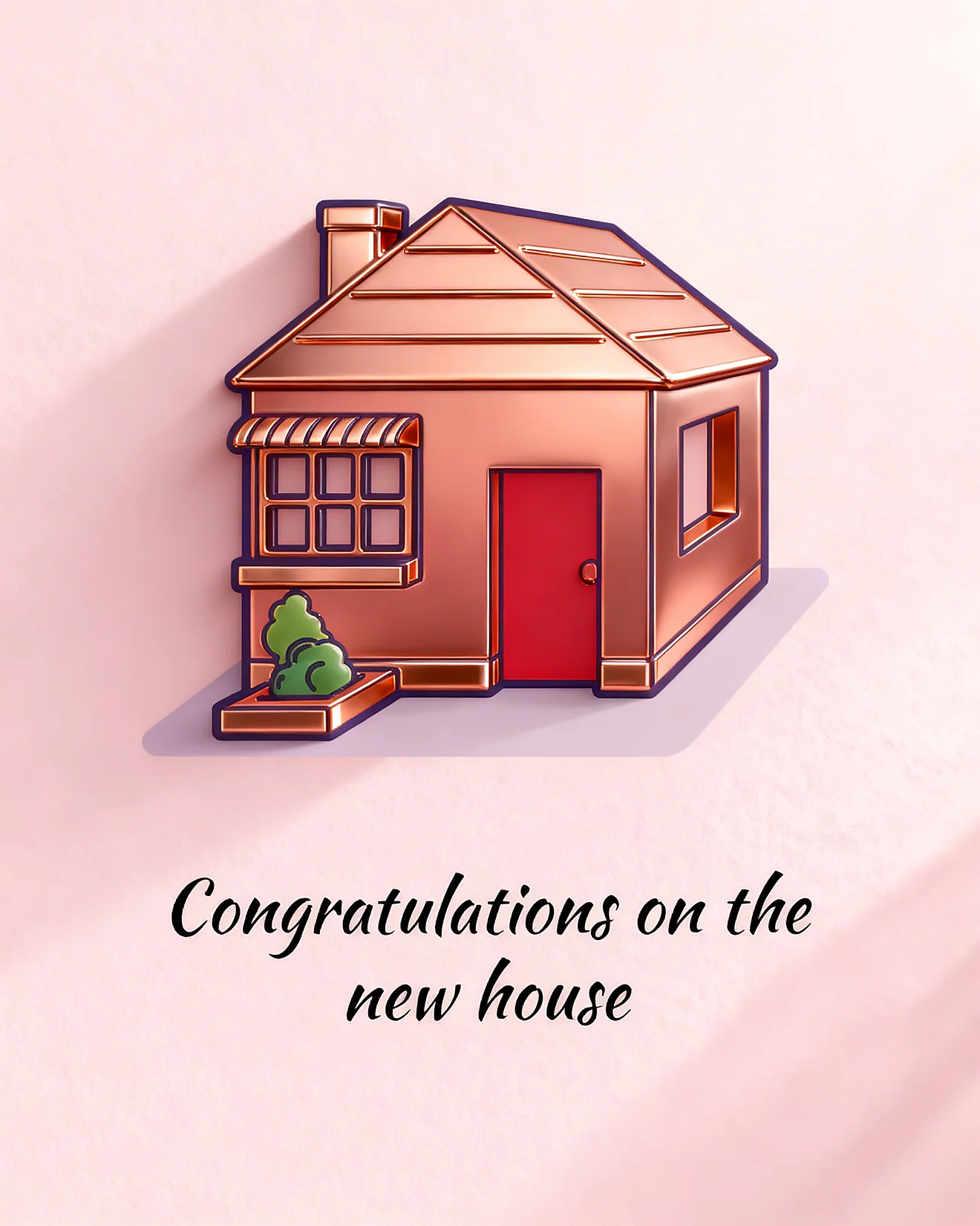 Golden New Home virtual New House card