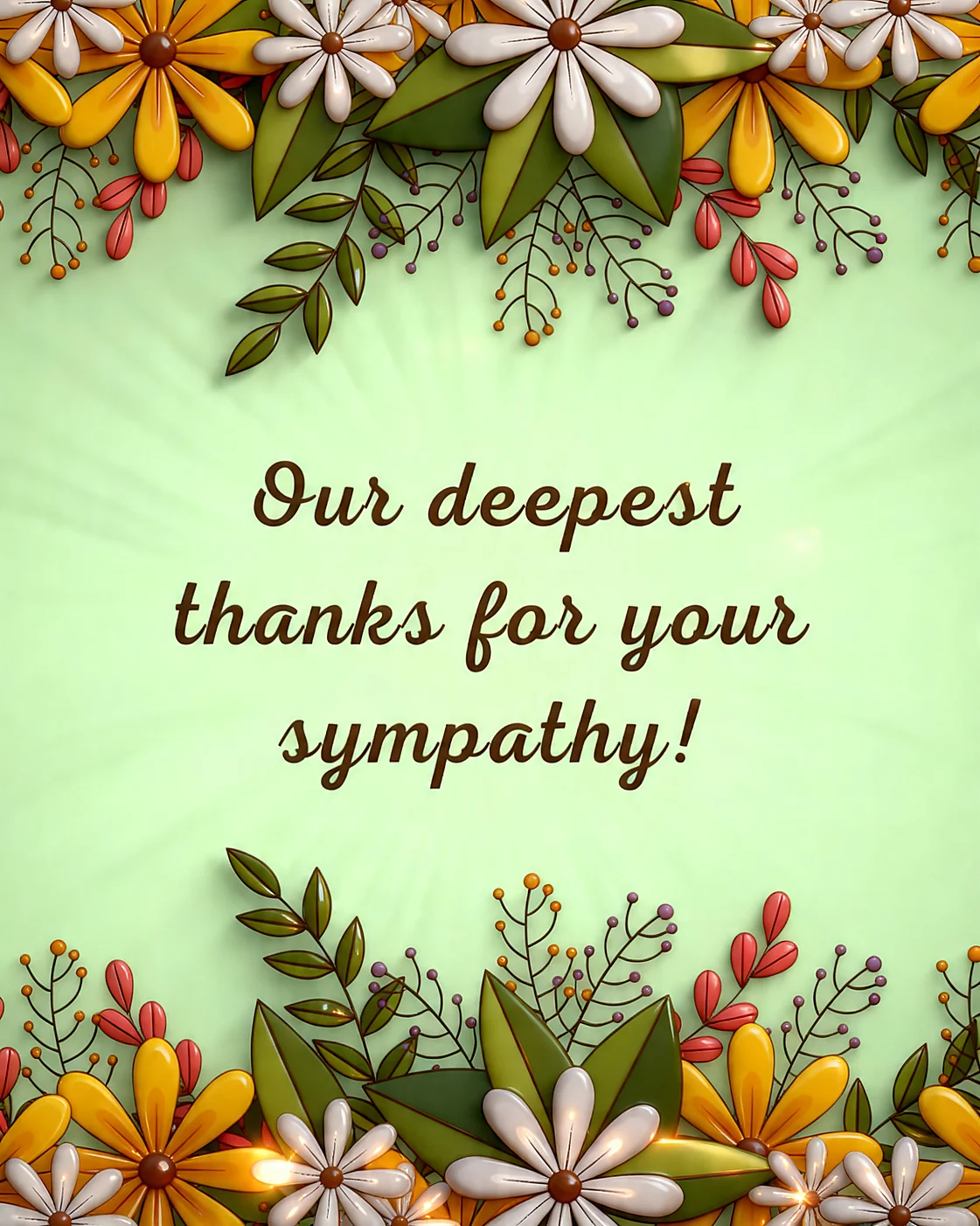 Deepest Appreciation