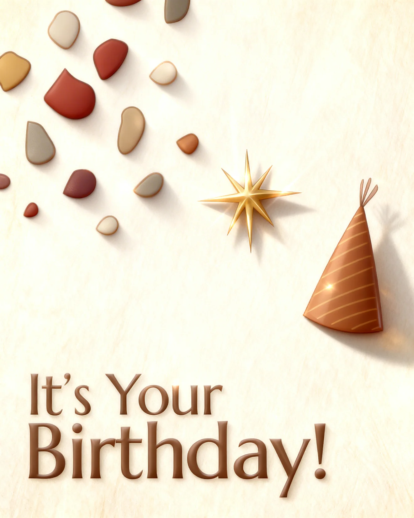 Golden Birthday Celebration virtual Birthday For Her card