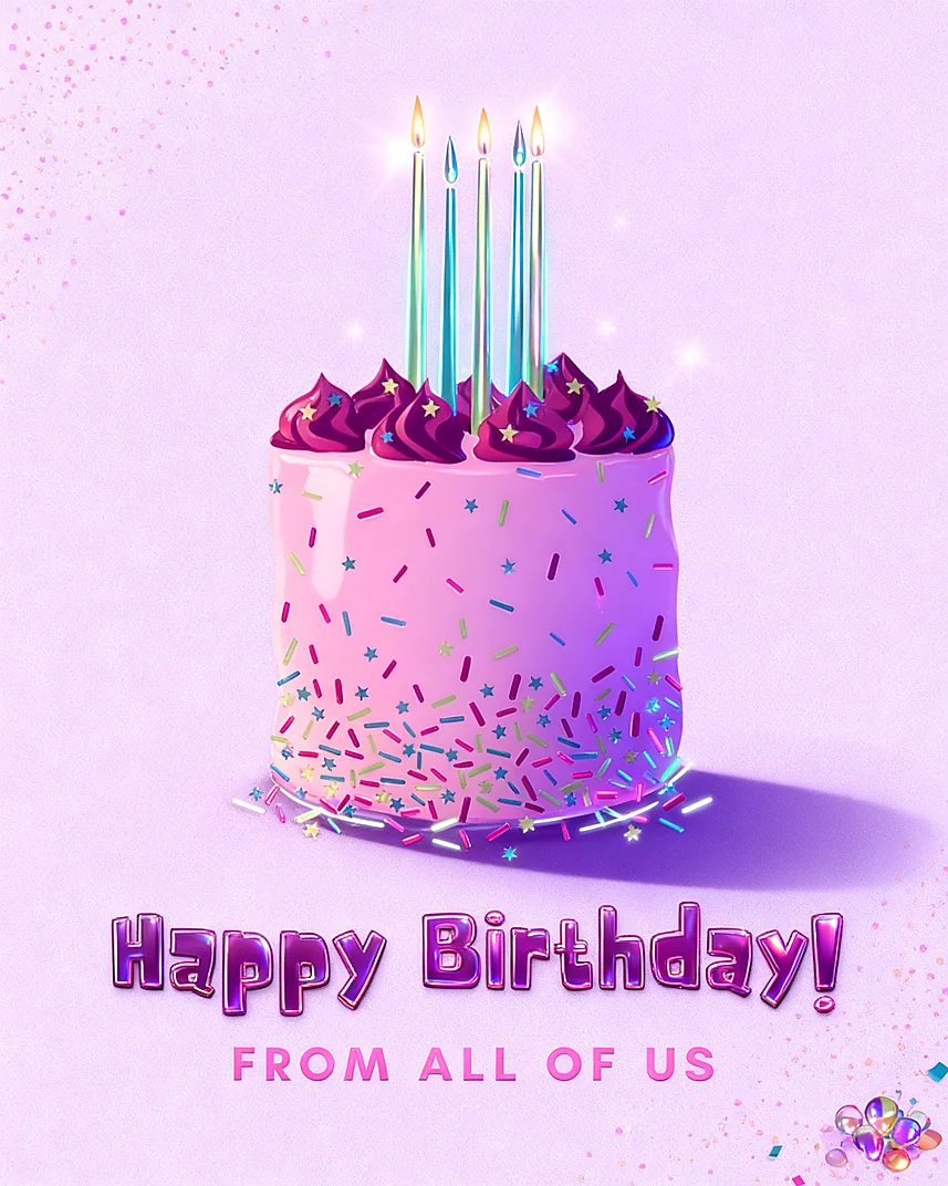 Sprinkles And Sparkles virtual Birthday card