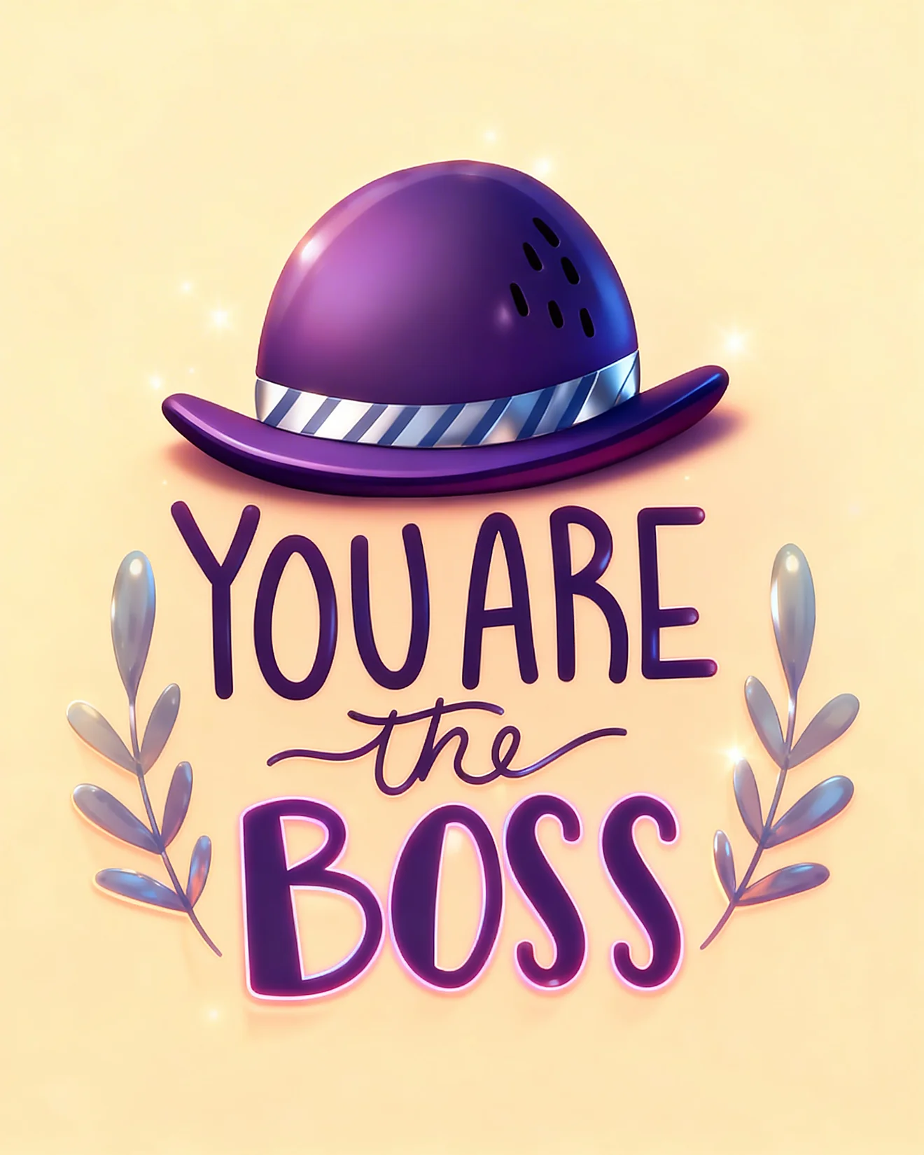 Strong Guiding Support virtual Boss Day card