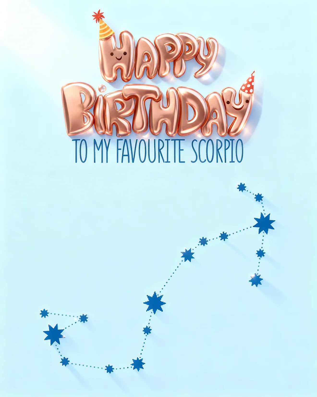 Rose Gold Scorpio