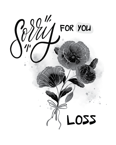 Sorry Floral Bouquet