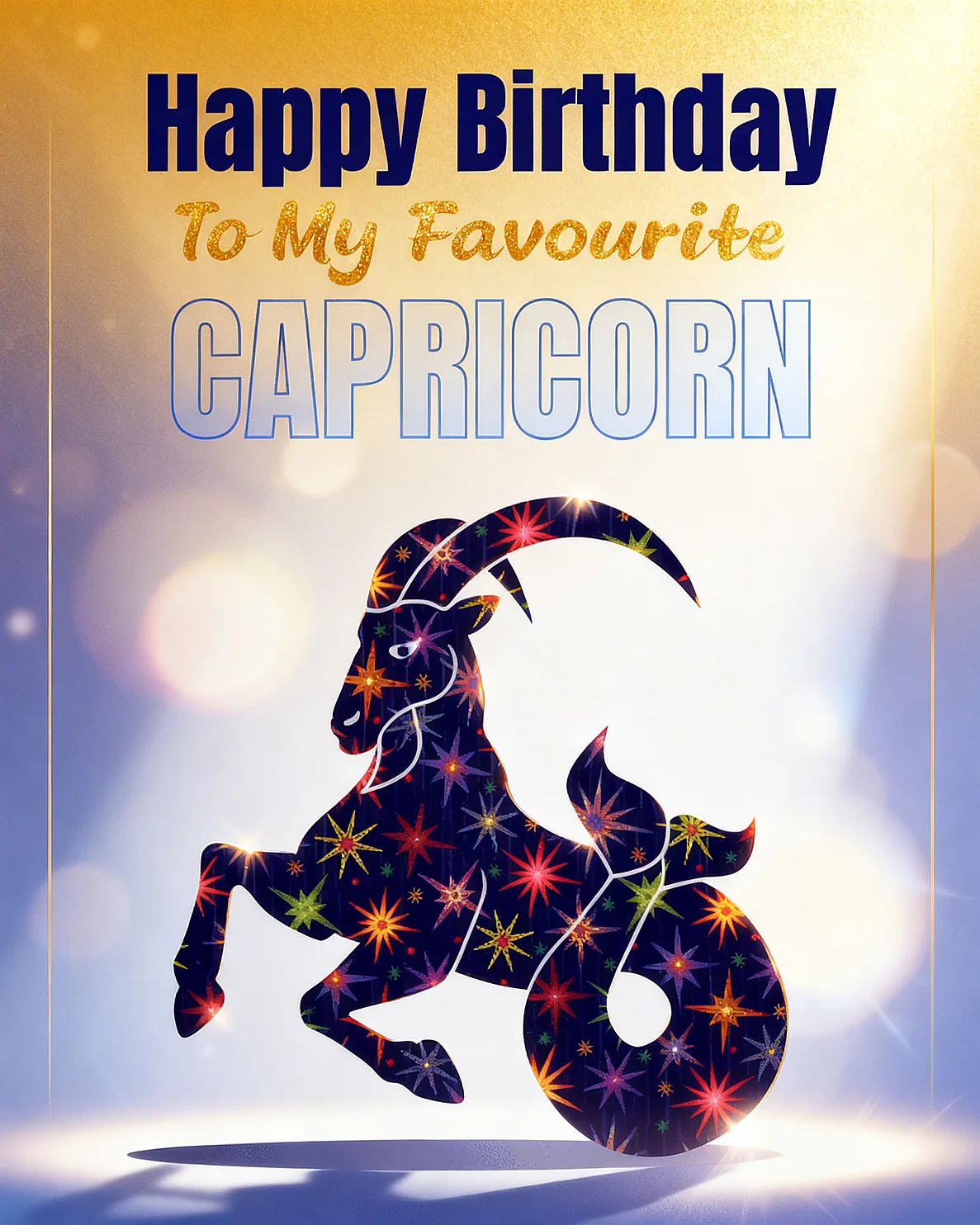 starry-sea-goat-bokeh-lights-capricorn-birthday-ecard