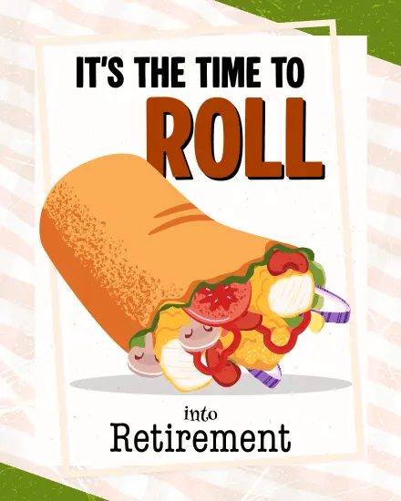 Time To Roll virtual Retirement card