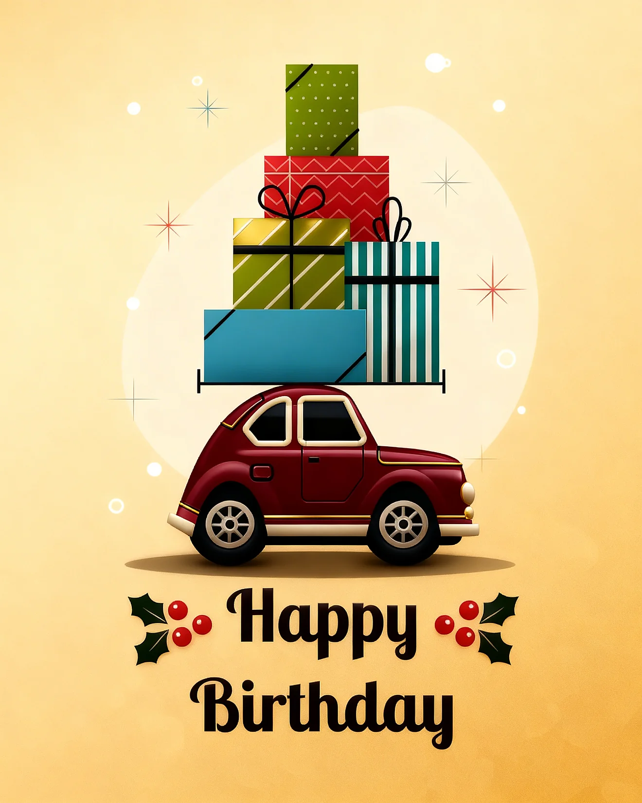 Delivery Of Joy virtual Birthday card