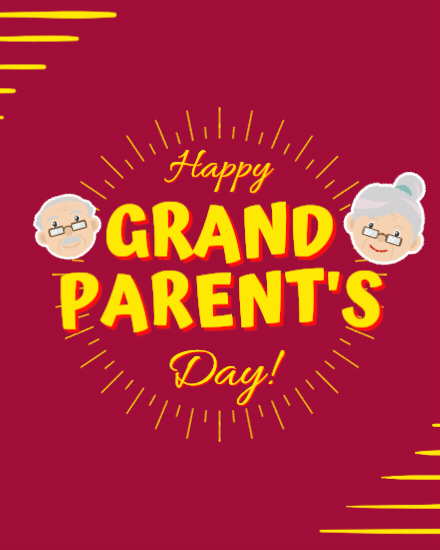 Two Favorite People virtual Grandparents Day card