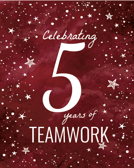 5 Years Teamwork