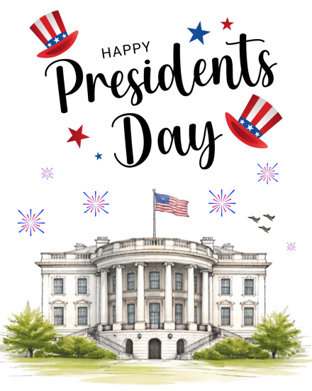 Patriotic White House Tribute