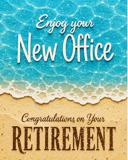 Your New Office virtual Retirement card