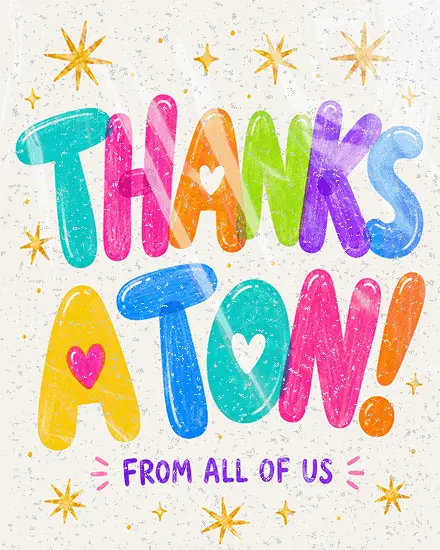 Ton Of Gratitude