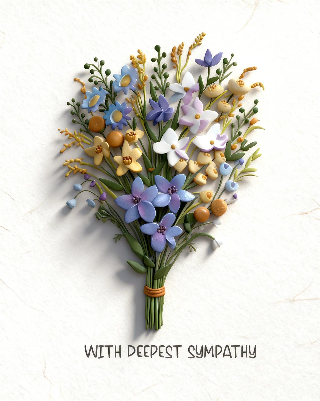 Wildflower Clay Bouquet