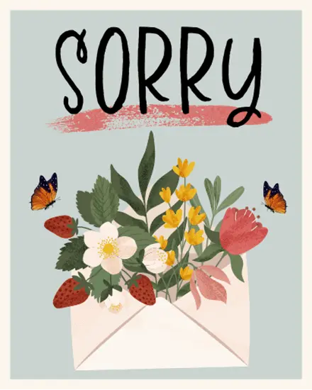 Envelope Full Of Flowers