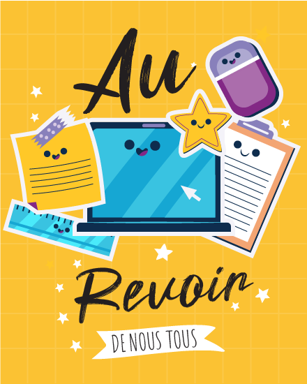 Bureau Souriant Coloré