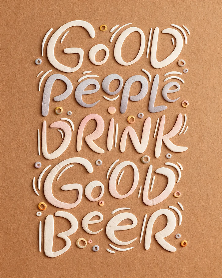 Textured Craft Lettering