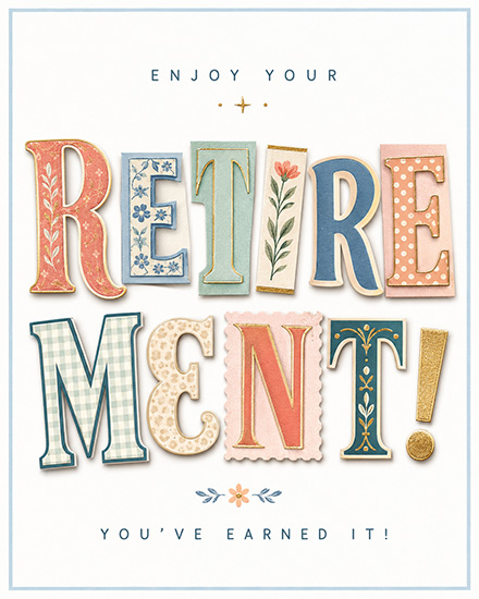 You've Earned It virtual Retirement card