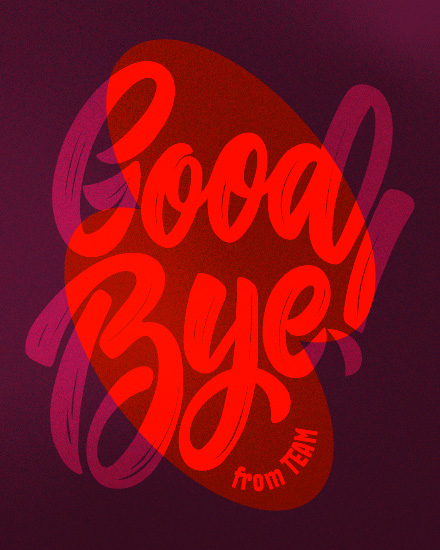 Bold Red Script
