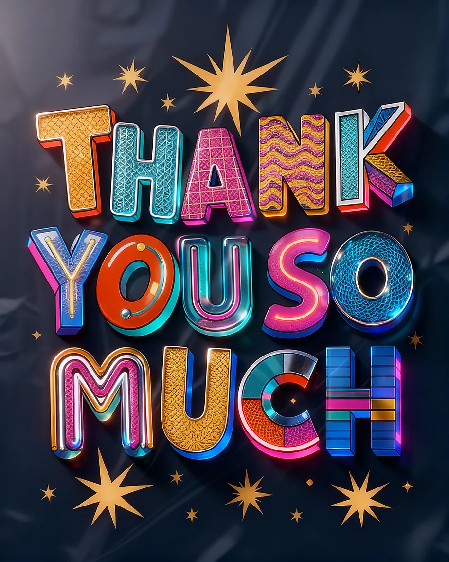 So Much Gratitude virtual Thank You card