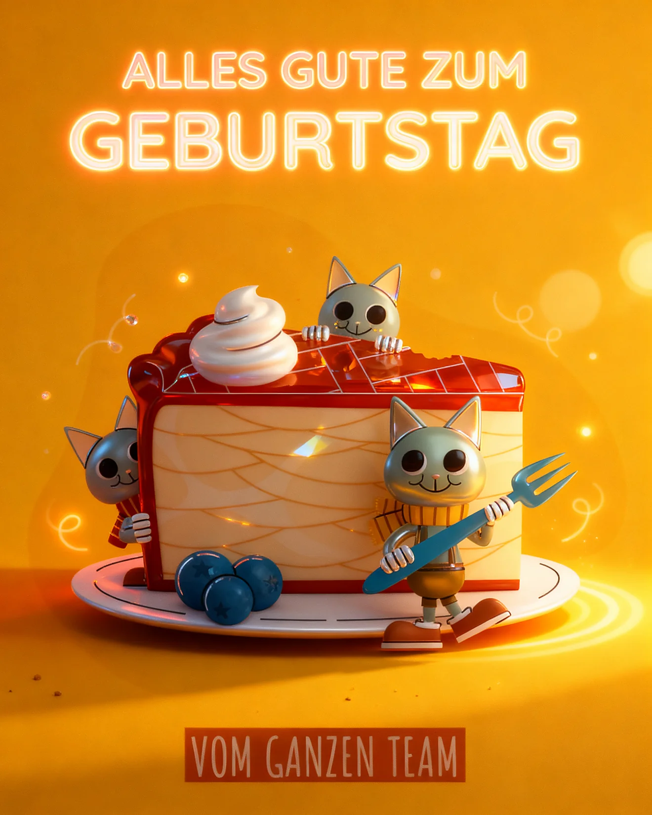 Alles Gute Ganzen Team