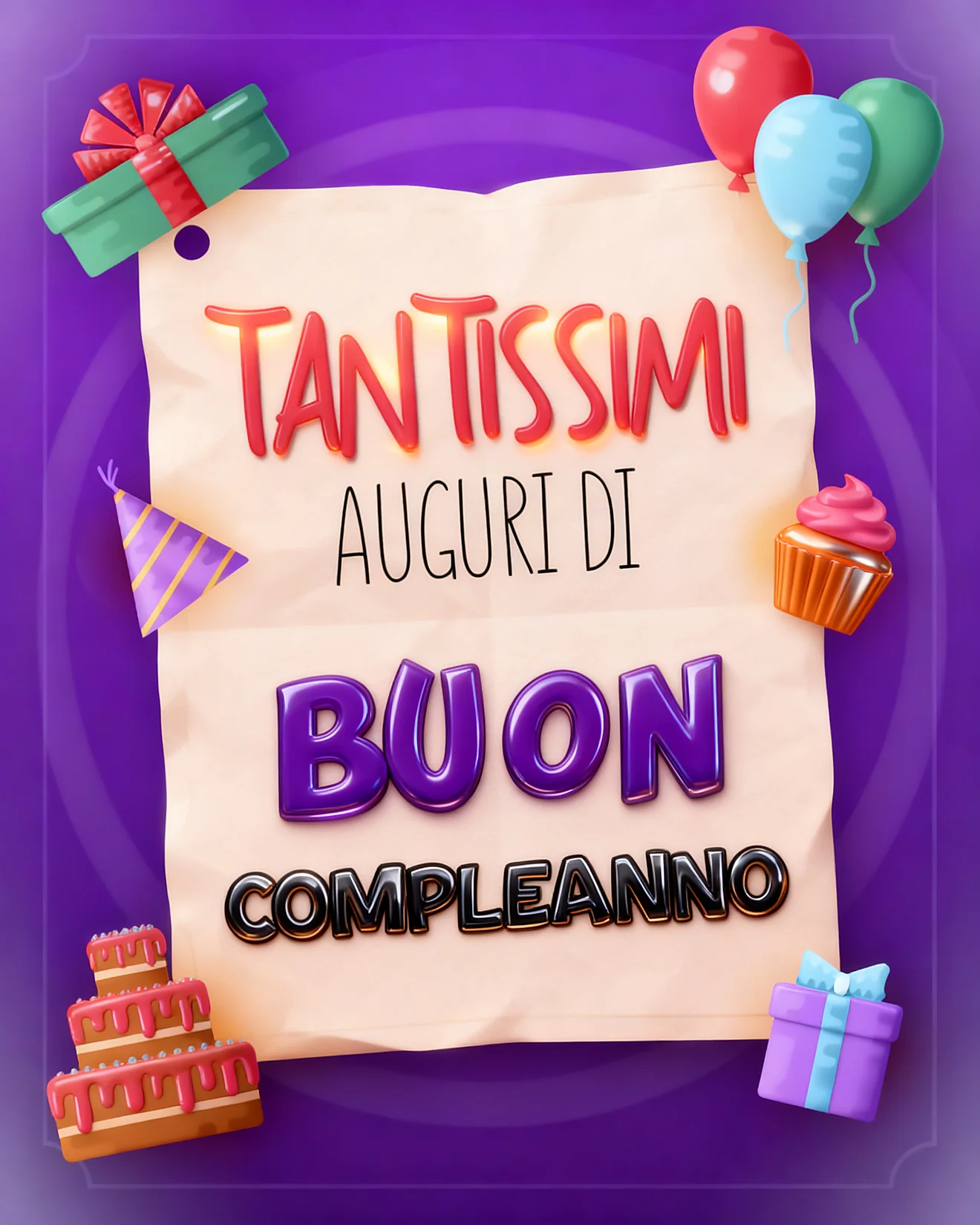 Tantissimi Auguri Di Cuore