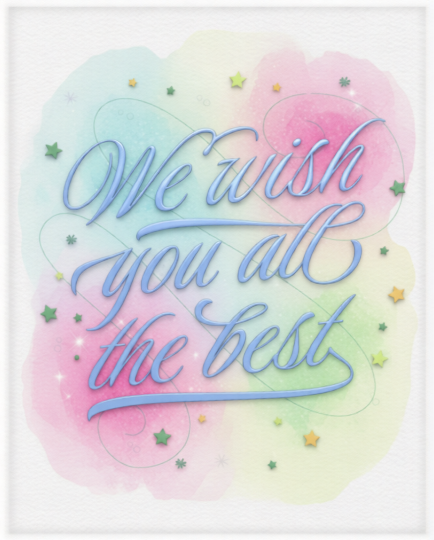 Well Wishes virtual Farewell (GoodBye) card