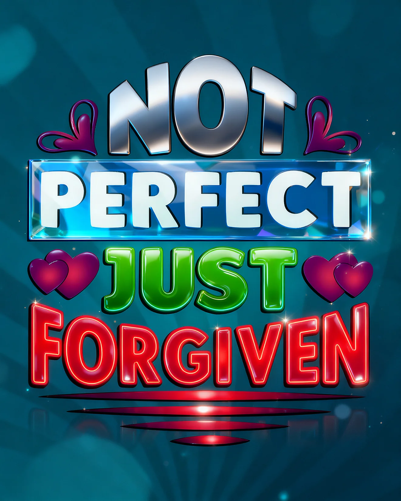 Not Perfect Just Forgiven