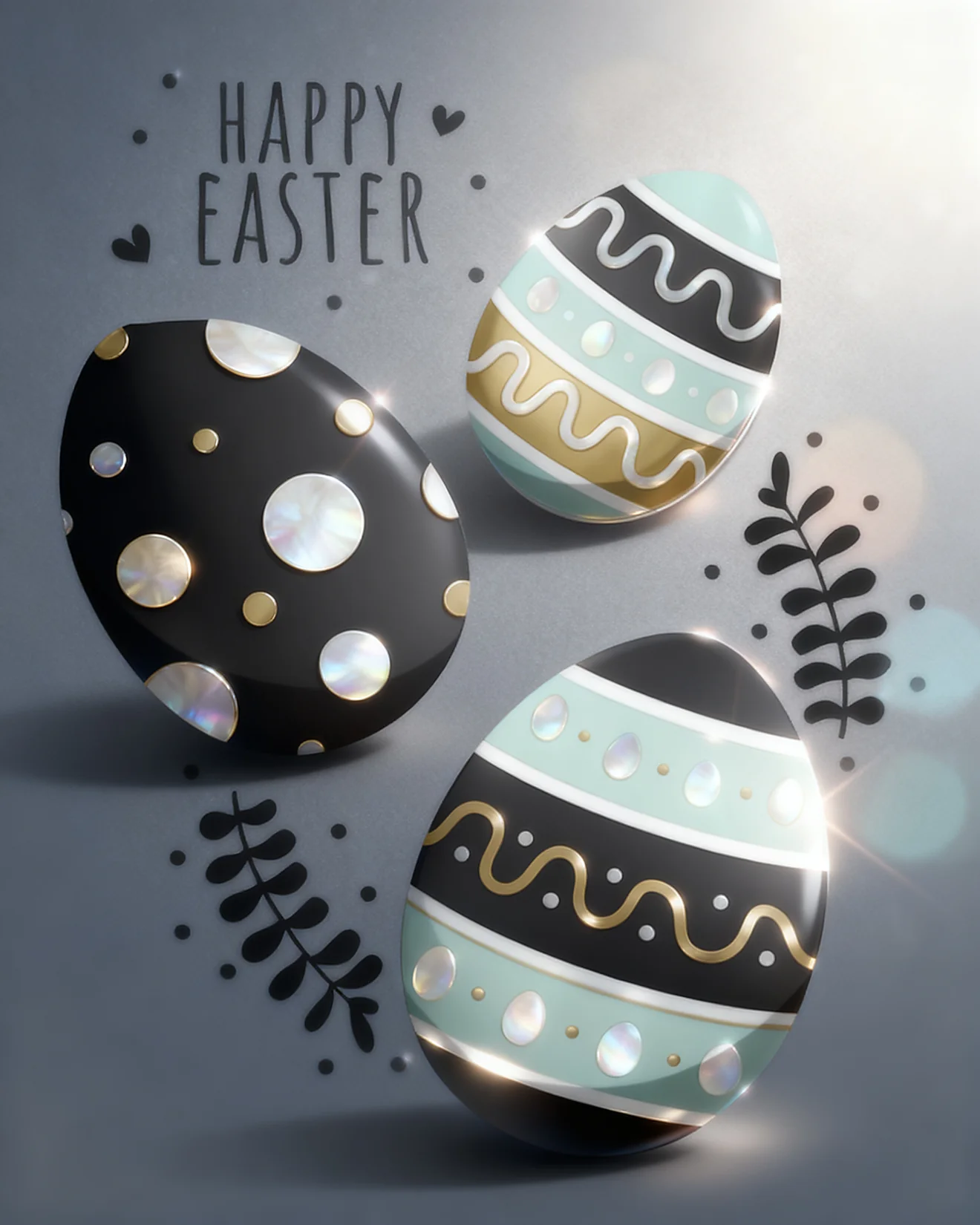 Black Gold Pearl Eggs
