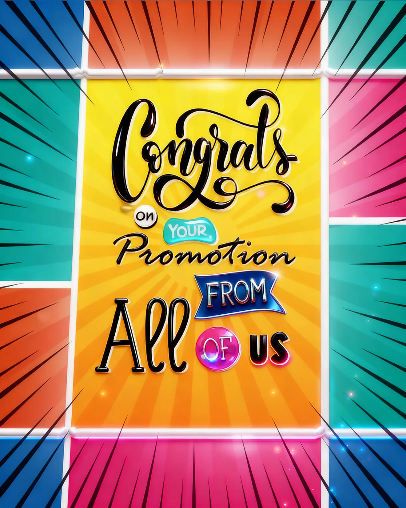 Congrats On Your Promotion virtual Job Promotion card