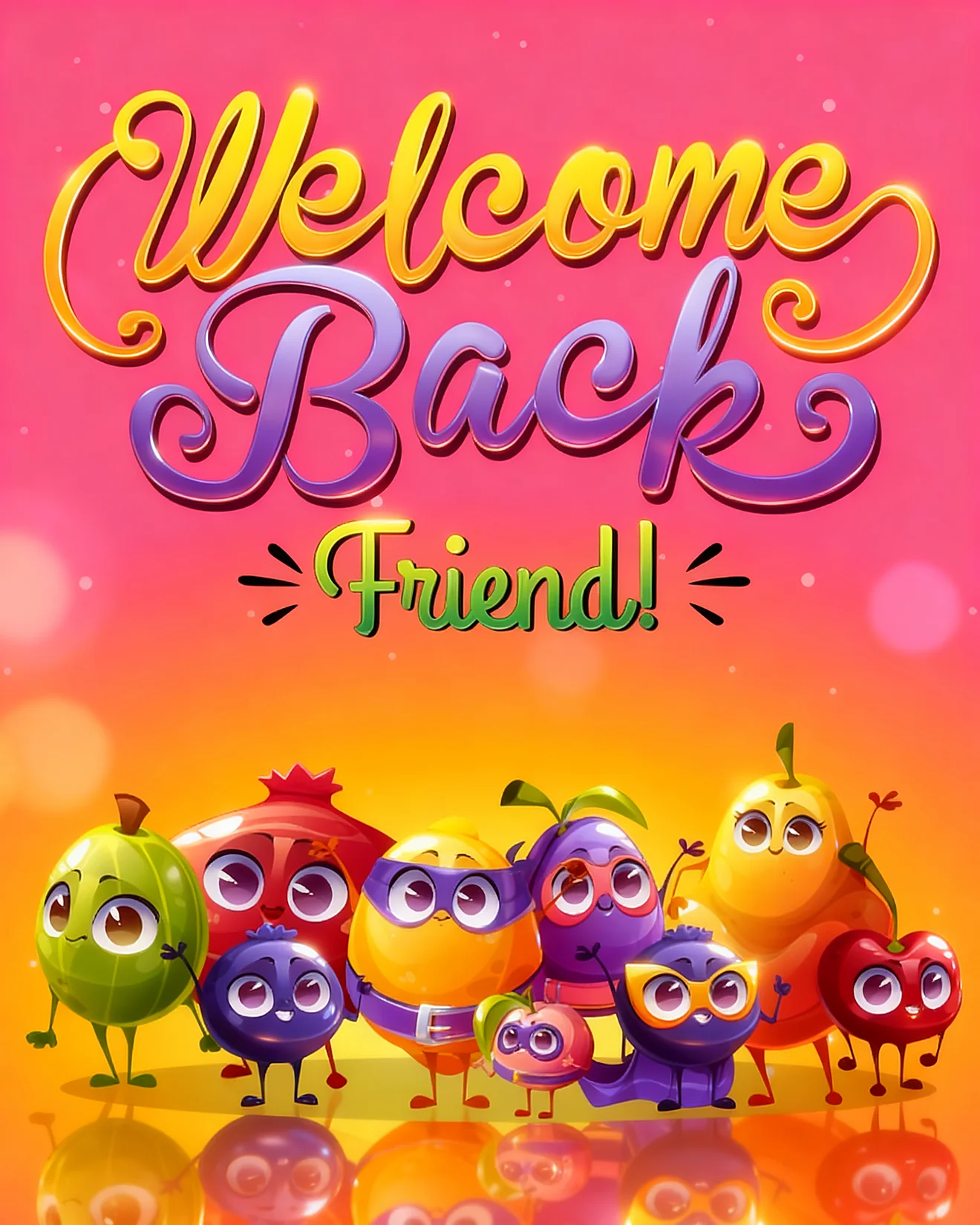Welcome Back Dear Friend