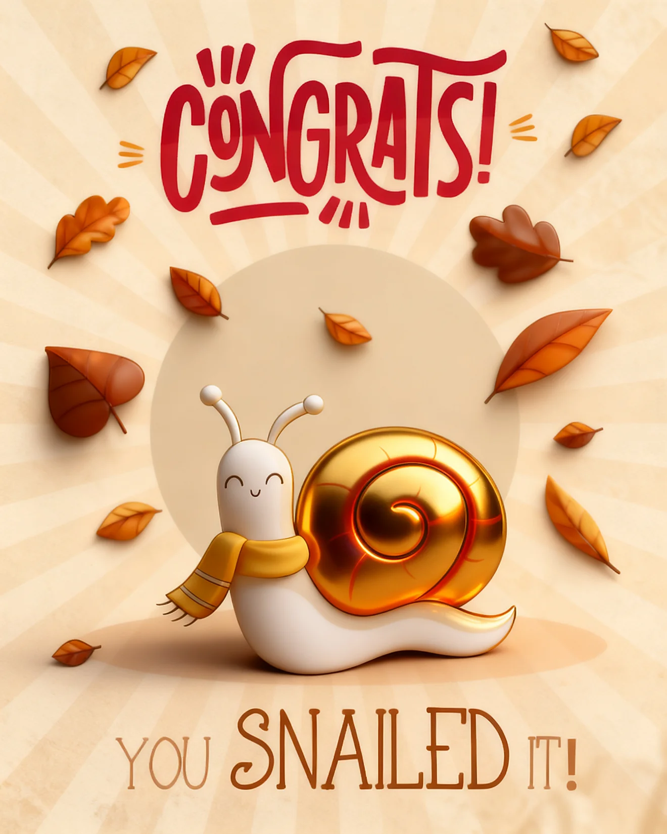 You Snailed It