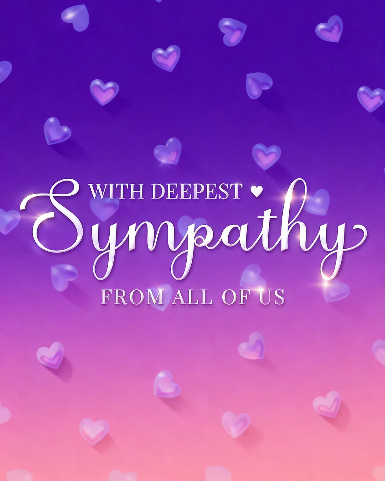 We All Grieve Together virtual Pet Sympathy card