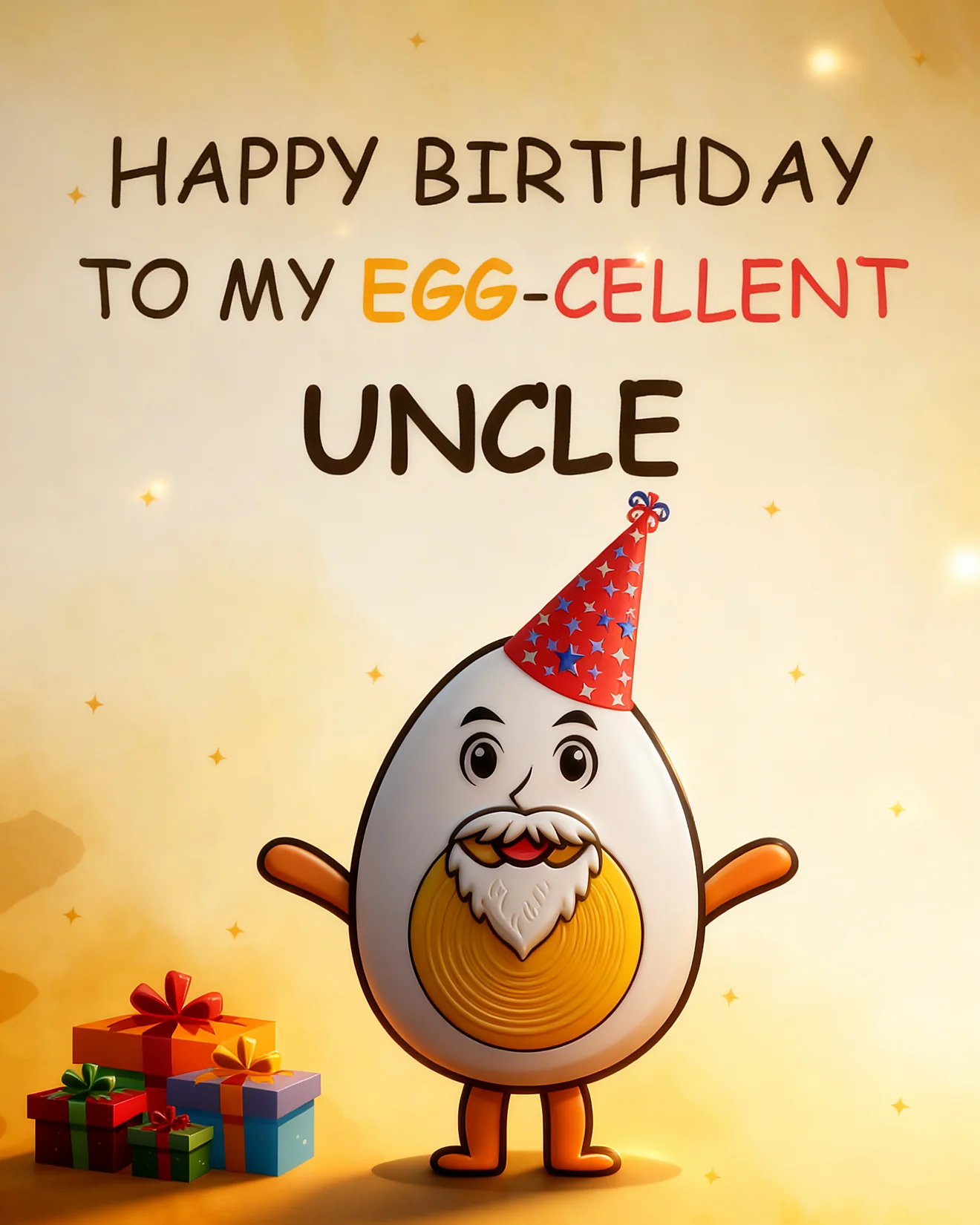 Egg-cellent Uncle Vibes