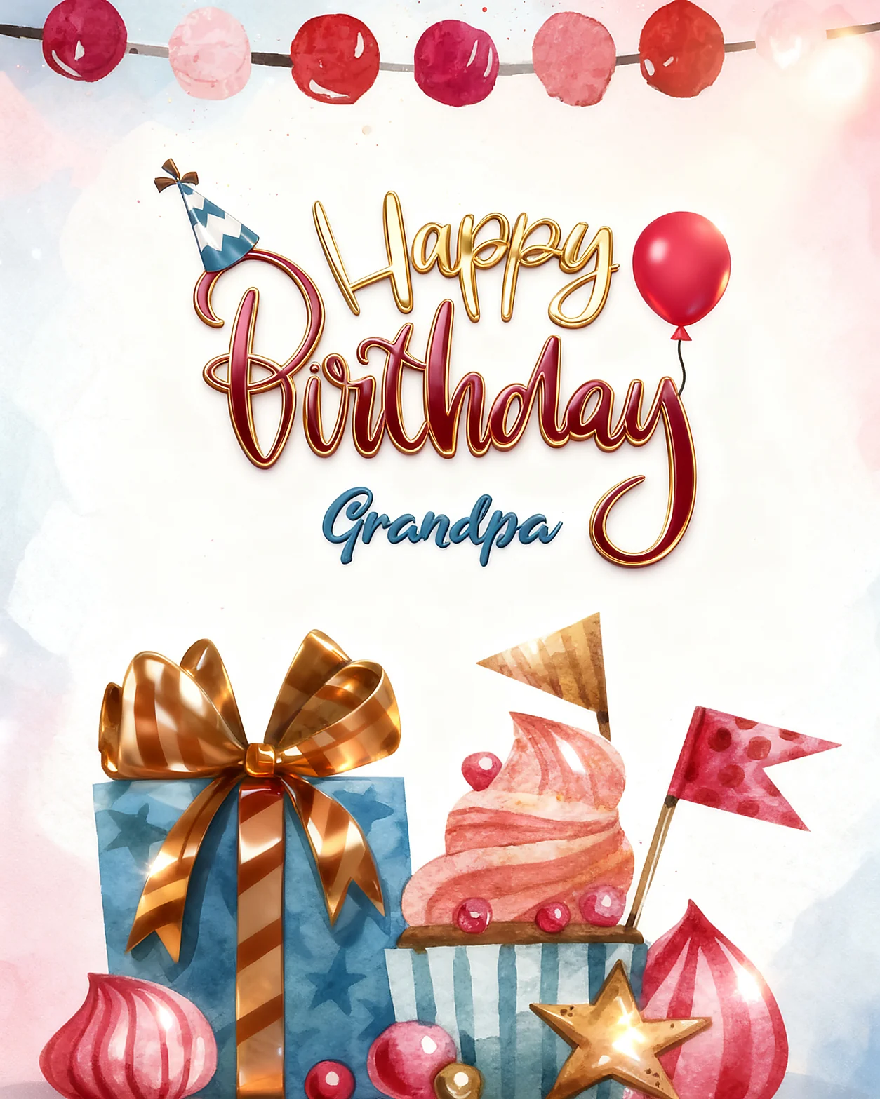 Celebrate Dearest Grandpa