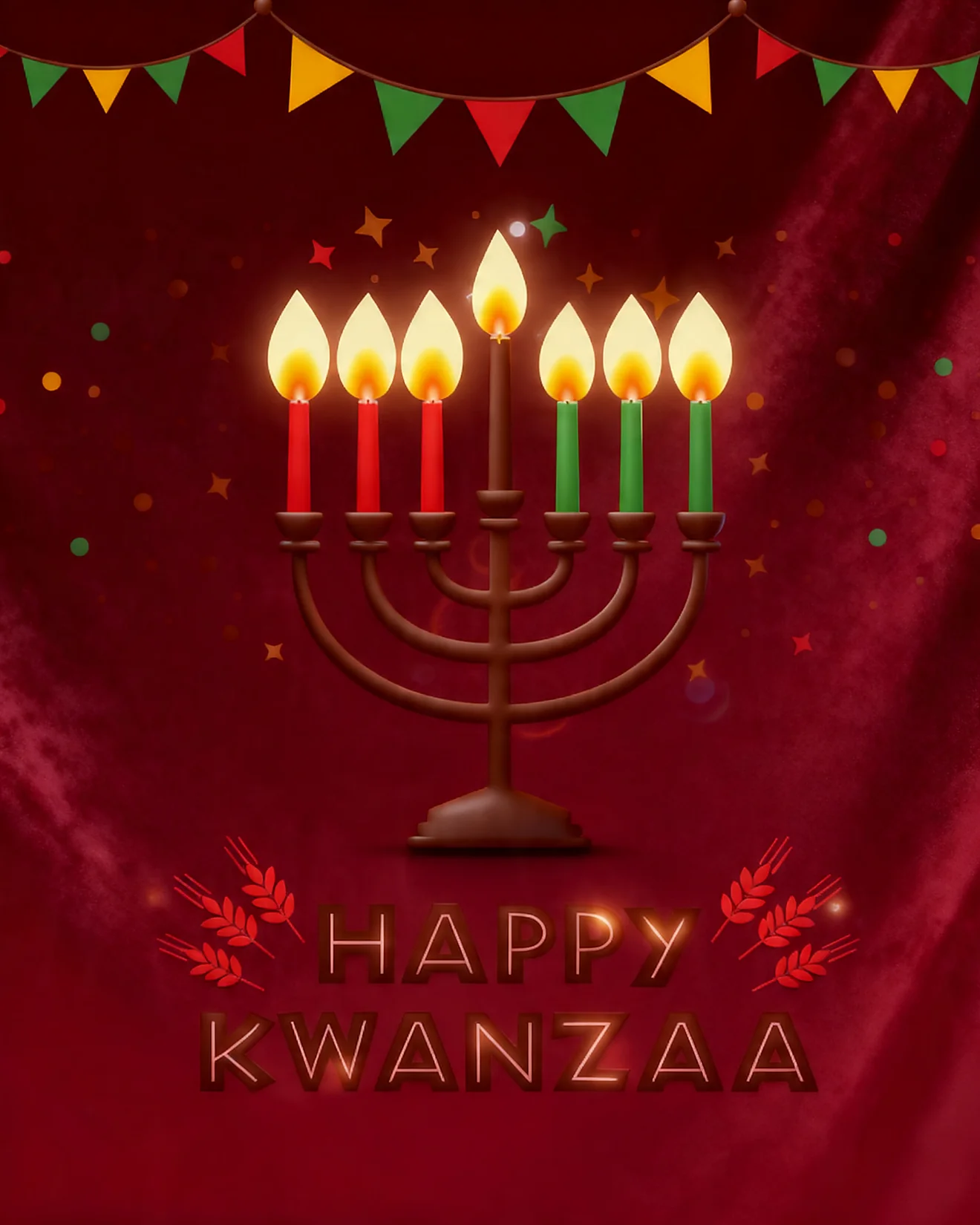 Traditional Kwanzaa Glow