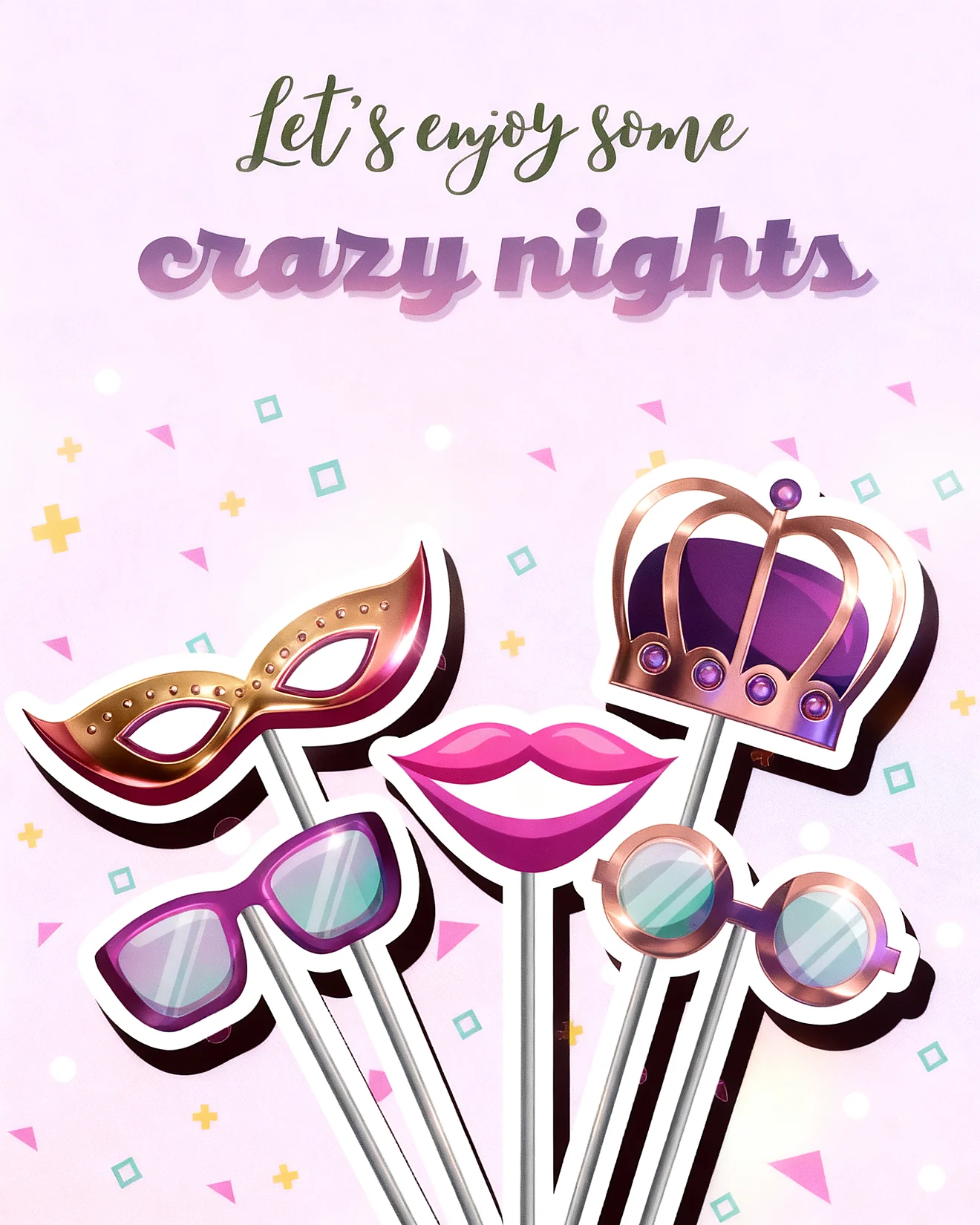 Masquerade Photo Props