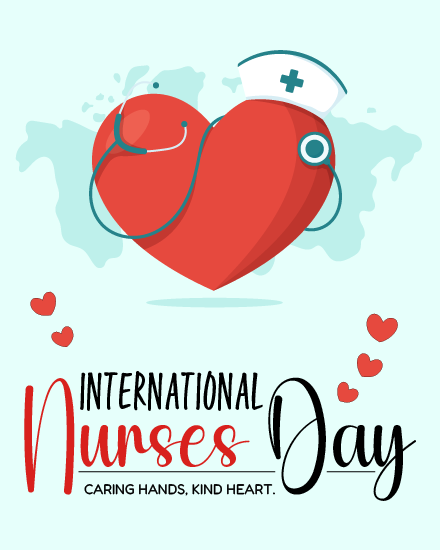 Global Gratitude For Nurses virtual Nurses Day card