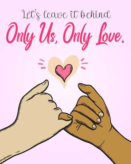 Pinky Promise Only Love