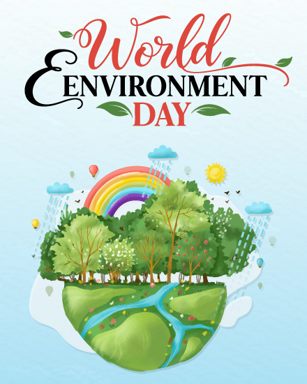 Rainbow Forest Globe